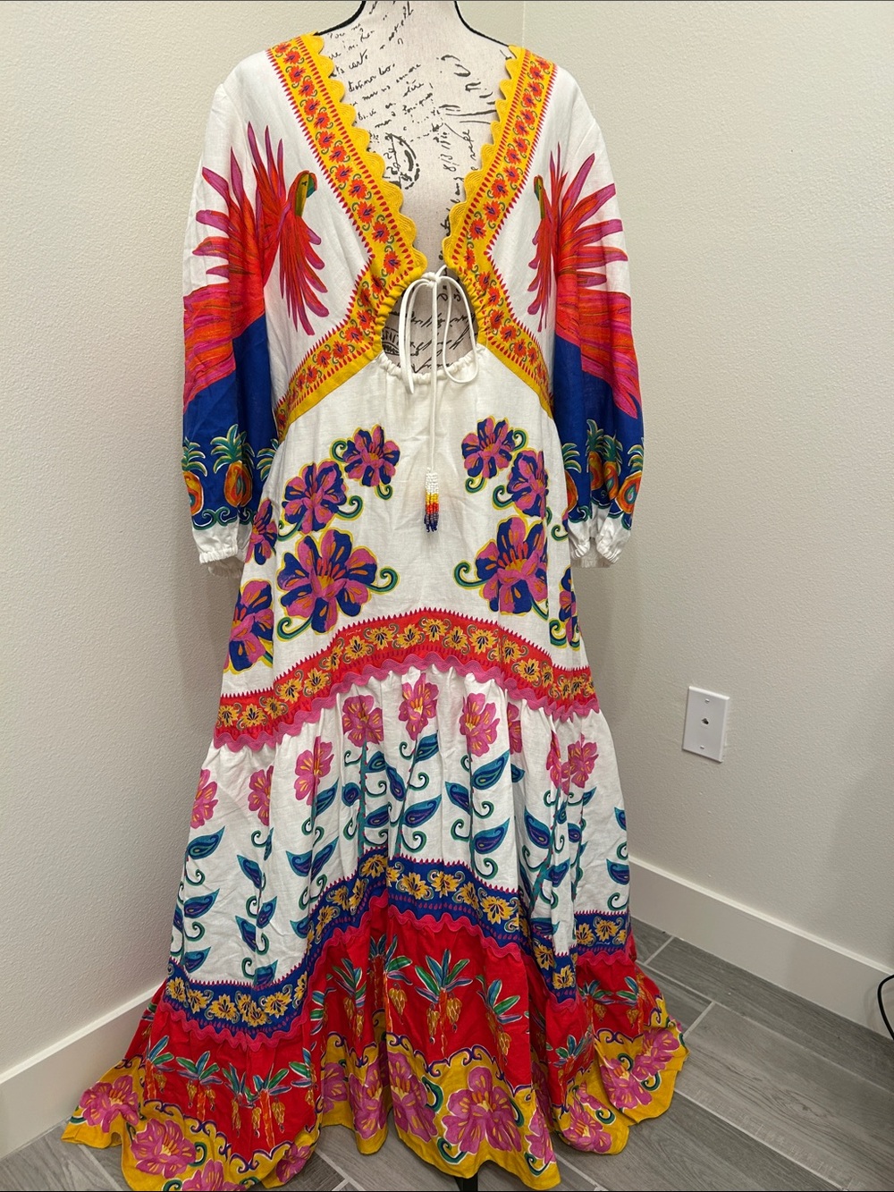 Farm Rio Vivid Garden Maxi Dress